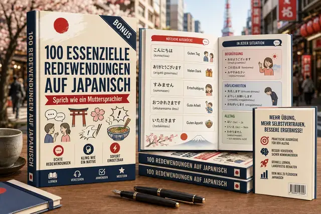 100 essenzielle Redewendungen auf Japanisch